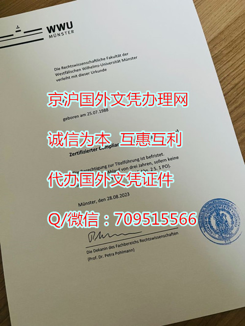 德国明斯特大学毕业证_副本.jpg